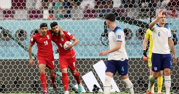 Taremi ghi bàn danh dự cho Iran. (Nguồn: Getty Images)