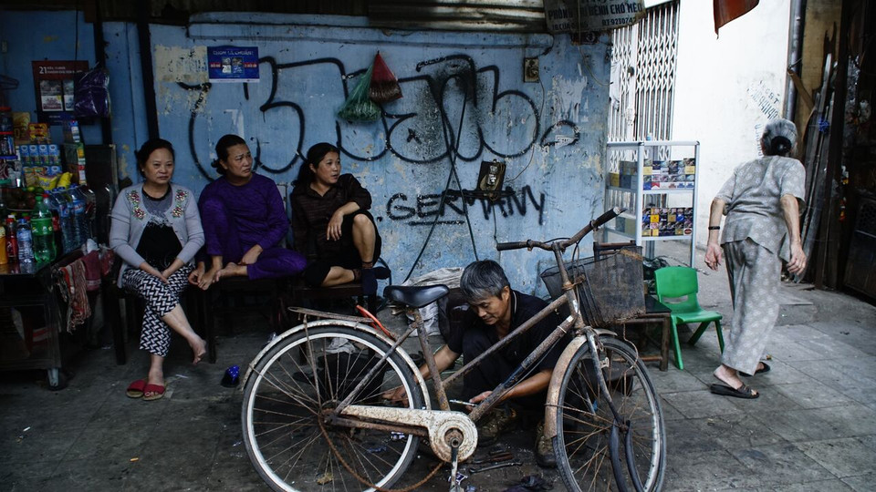 Tác phẩm đoạt giải Nhất chủ đề Cuộc sống Vỉa hè của tác giả Nguyễn Đức Việt. (Nguồn: BTC)