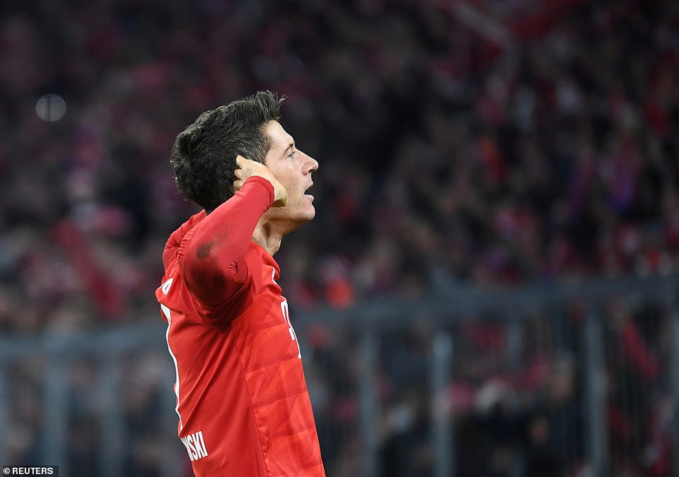 Lewandowski đang có phong độ vô cùng ấn tượng trong mùa giải năm nay.