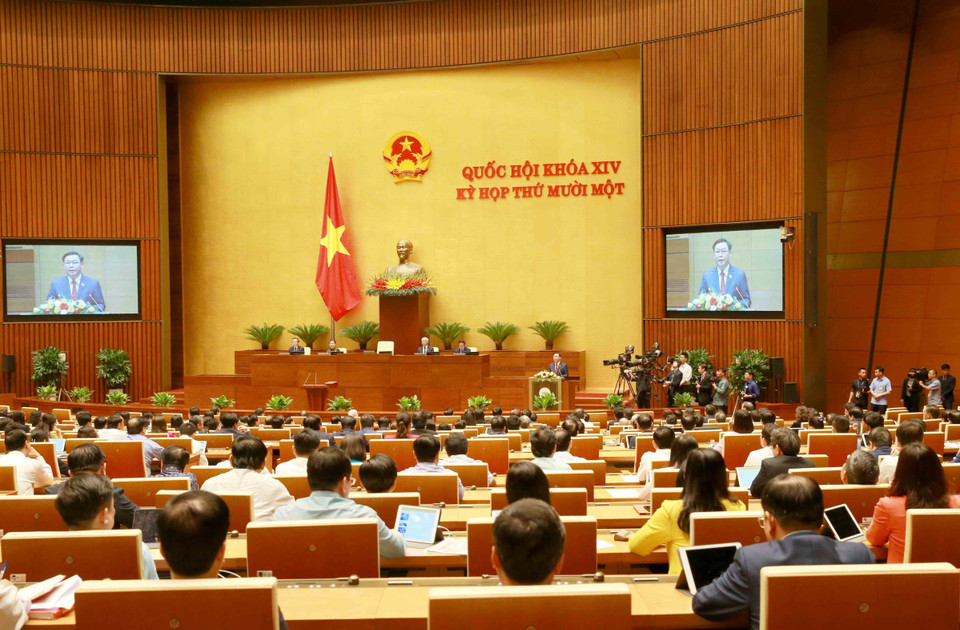 Quang cảnh kỳ họp. (Ảnh: Phương Hoa/TTXVN)