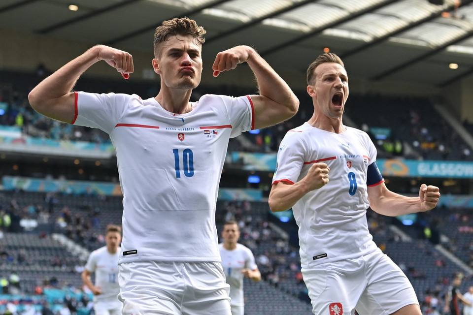 Cộng hòa Séc xếp thứ 3 bảng D và giành tấm vé thứ 2 trong 4 suất dành cho đội xếp thứ 3 có thành tích tốt nhất. (Nguồn: AFP)