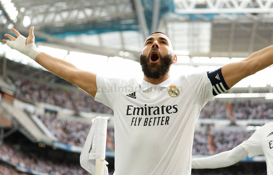 Karim Benzema chính là người ghi bàn mở tỷ số cho Real Madrid. (Nguồn: realmadrid)