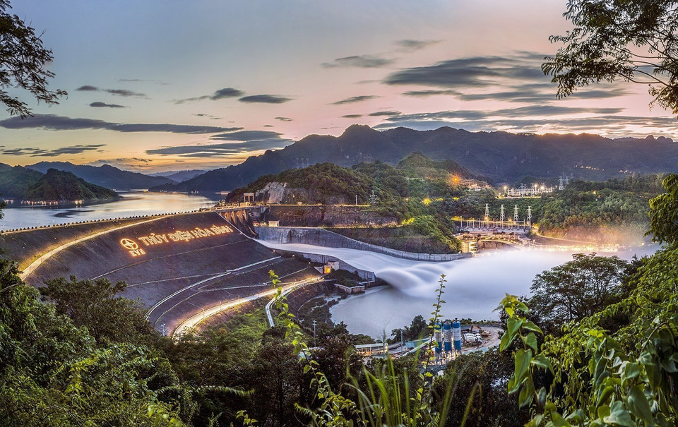 Thủy điện Hòa Bình. (Ảnh: Trọng Đạt/TTXVN)