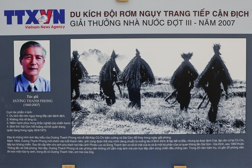 Rất nhiều tác phẩm ảnh trở thành tư liệu vô giá, là bằng chứng lịch sử…, nhiều tác phẩm đã được tặng giải thưởng Hồ Chí Minh và Giải thưởng Nhà nước về văn học nghệ thuật. (Nguồn: TTXVN)