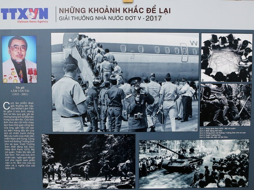 Rất nhiều tác phẩm ảnh trở thành tư liệu vô giá, là bằng chứng lịch sử…, nhiều tác phẩm đã được tặng giải thưởng Hồ Chí Minh và Giải thưởng Nhà nước về văn học nghệ thuật. (Nguồn: TTXVN)