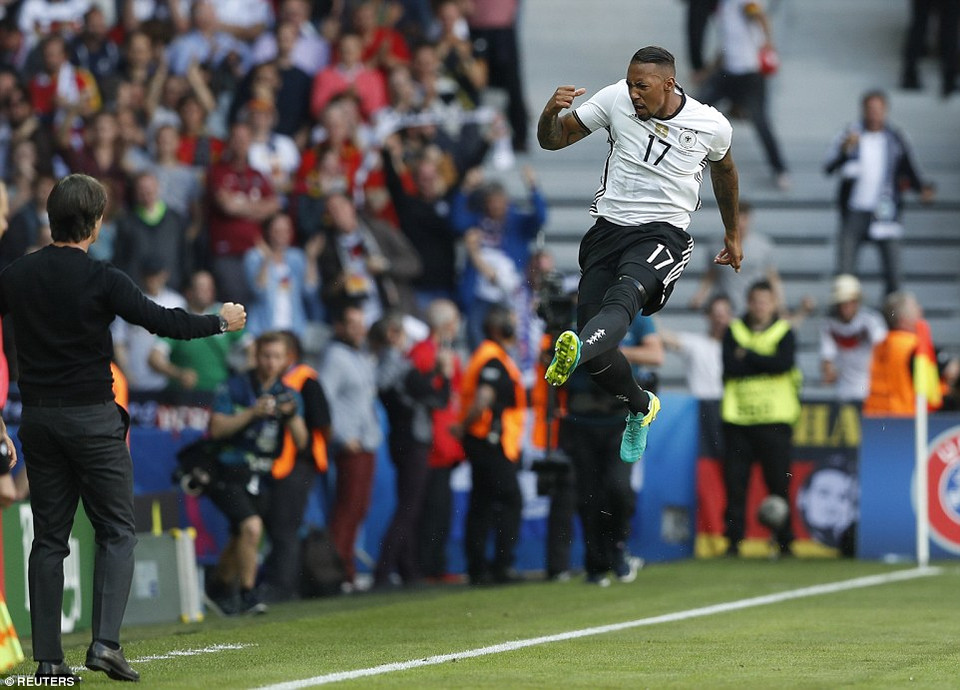 Boateng là người mở đầu cho chiến thắng của tuyển Đức.