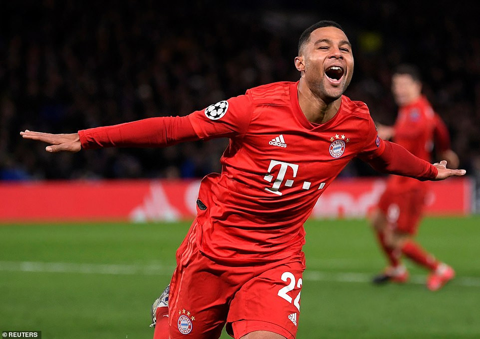 Với cú đúp này, Gnabry đã có 6 bàn ở Champions League mùa này và tất cả đều ghi tại London.