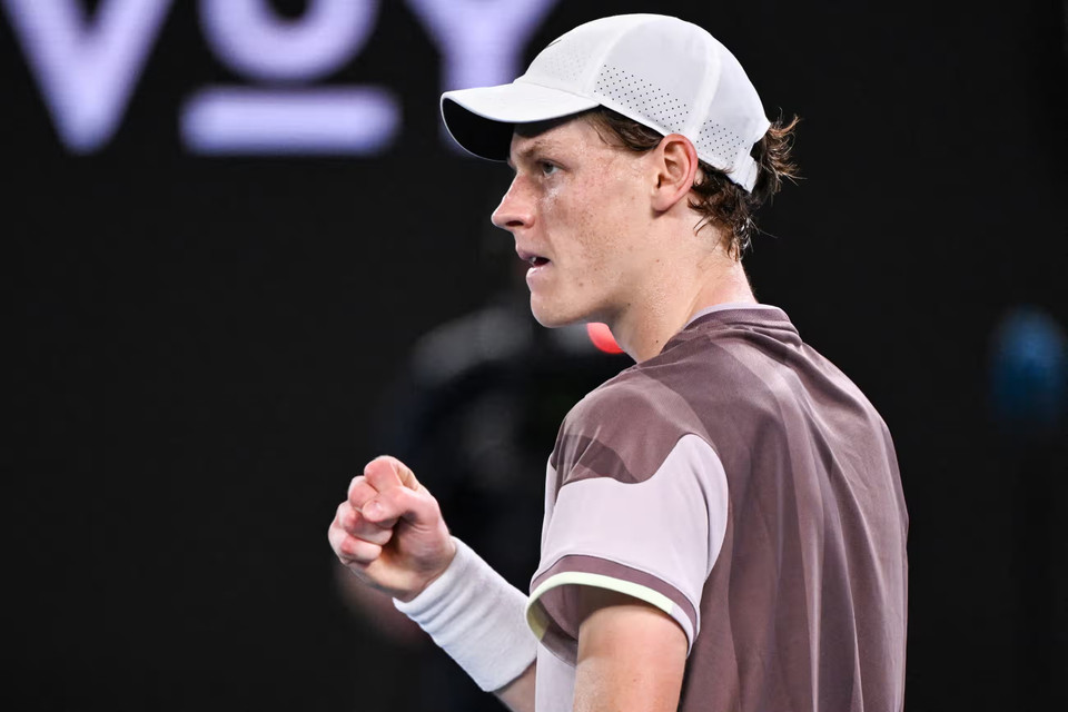 Tay vợt người Italy tỏ ra lấn lướt để giành chiến thắng hai set sau đó cùng tỷ số 6-4 để san bằng 2-2 sau 4 set đấu. (Nguồn: Getty Images)