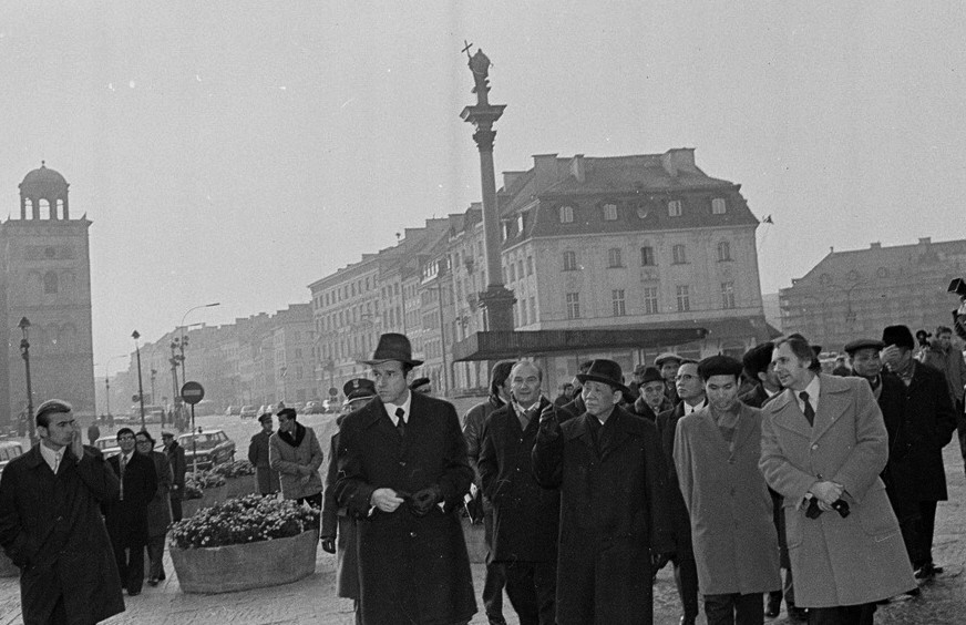 Tổng Bí thư Lê Duẩn thăm Ba Lan (12/11/1975). (Ảnh: Tư liệu TTXVN)