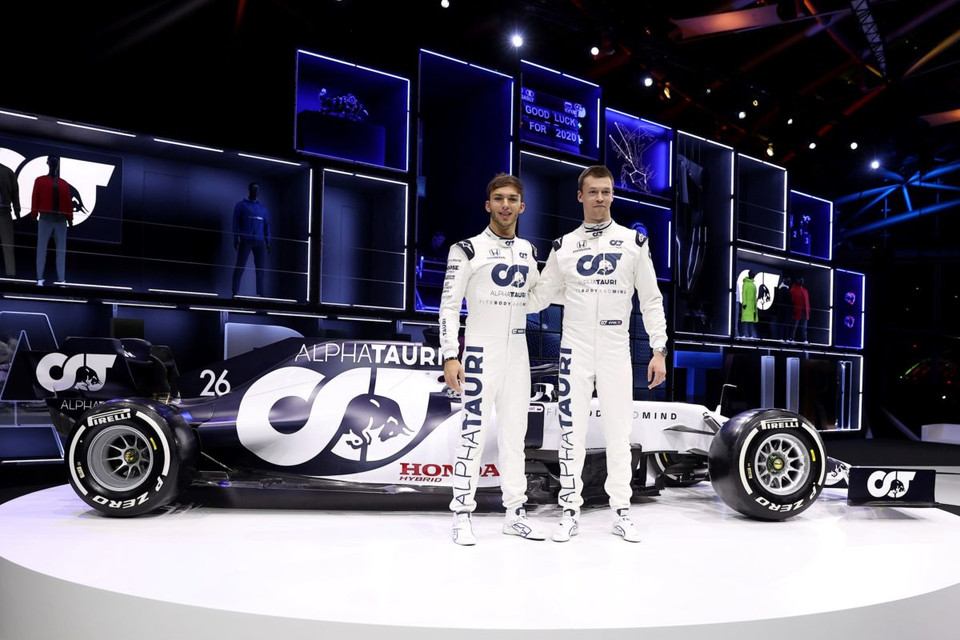 Hai tay đua Pierre Gasly và Daniil Kvyat. (Nguồn: speedcafe)