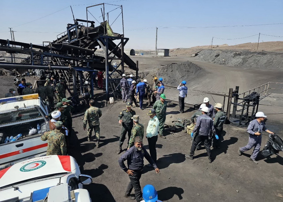 Hãng thông tấn chính thức IRNA của Iran ngày 22/9/2024 đưa tin vụ nổ do rò rỉ khí methane tại mỏ than Tabas thuộc tỉnh Nam Khorasan ở miền Đông Iran trước đó một ngày đã khiến 51 người thiệt mạng và 20 người bị thương. (Ảnh: AA/TTXVN)