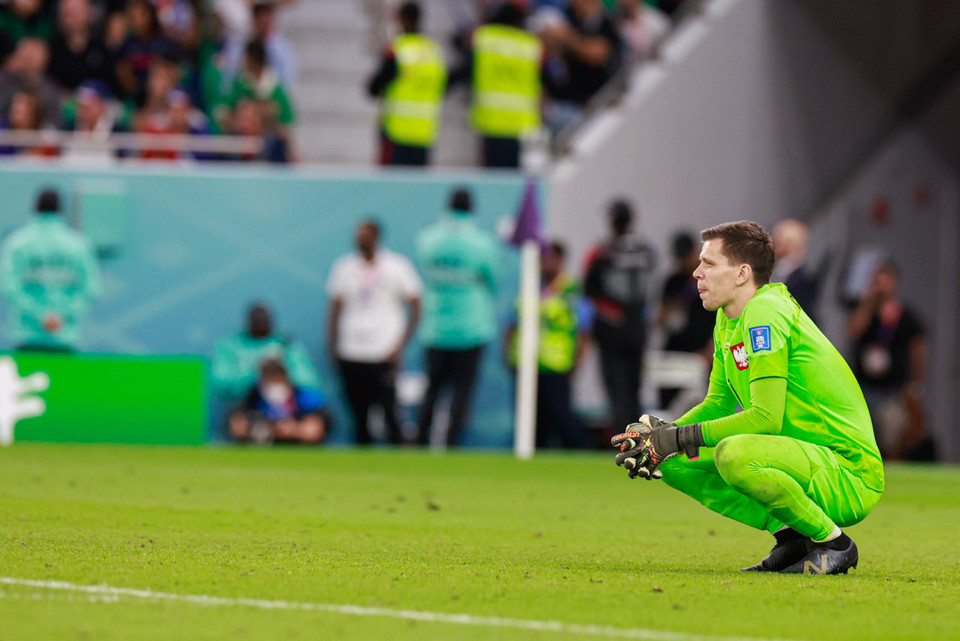 Bên kia chiến tuyến, Ba Lan không giấu được nỗi buồn dù họ biết mình lép vé hơn đối thủ. (Ảnh: Hải An/Vietnam+)