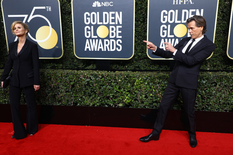 Kyra Sedgwick và Kevin Bacon. (Nguồn: The New York Times)