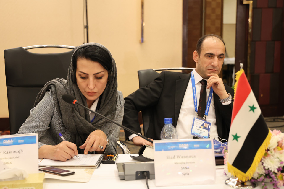 Các đại biểu dự phiên thảo luận tại Đại hội đồng OANA lần thứ 18. (Ảnh: TTXVN phát)