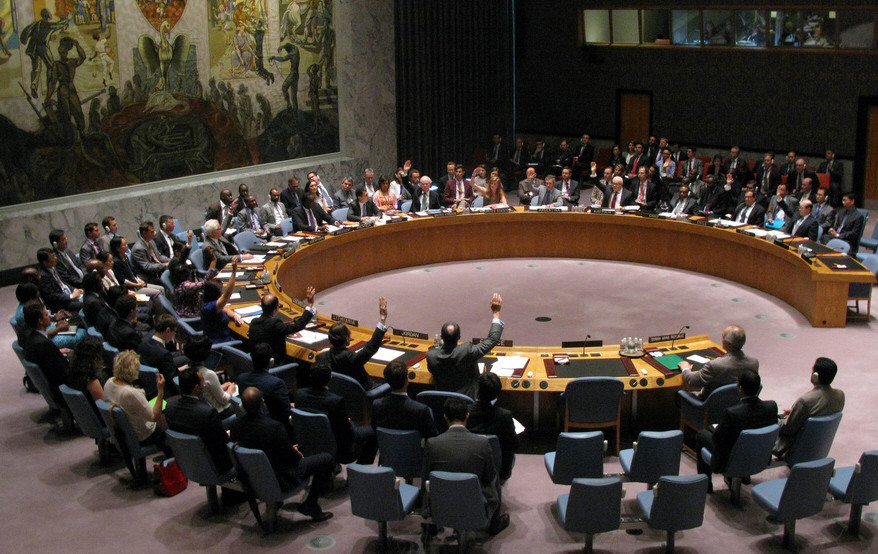 Phiên họp của Hội đồng Bảo an Liên hợp quốc về vấn đề Syria, ngày 14/7/2014. (Ảnh: Tư liệu TTXVN)