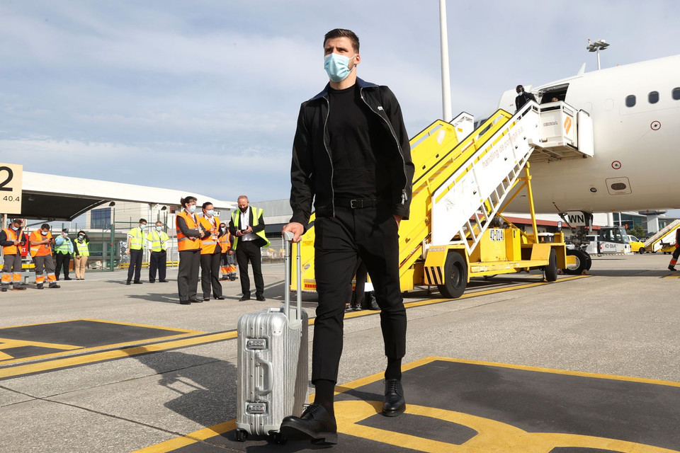 Ruben Dias cũng hân hoan không kém trong lần trở lại này. (Nguồn: Getty Images)