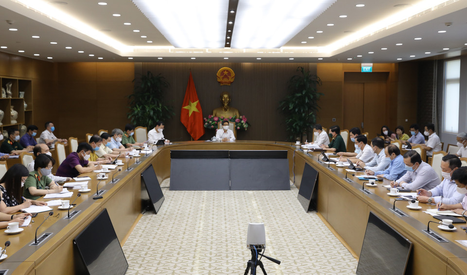 Quang cảnh cuộc họp. (Ảnh: Văn Điệp/TTXVN)