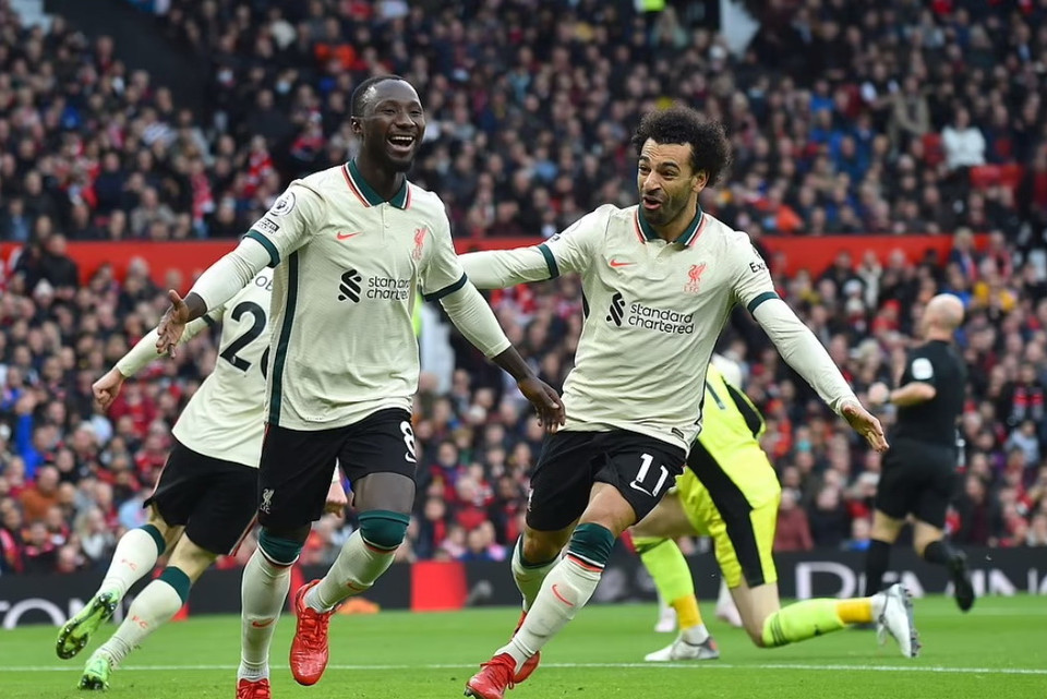 ...với pha lập mở tỷ số 1-0 cho Liverpool của Keita. (Nguồn: EPA)