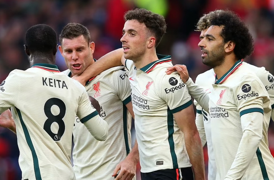 Niềm vui của Jota và đồng đội. (Nguồn: Getty Images)