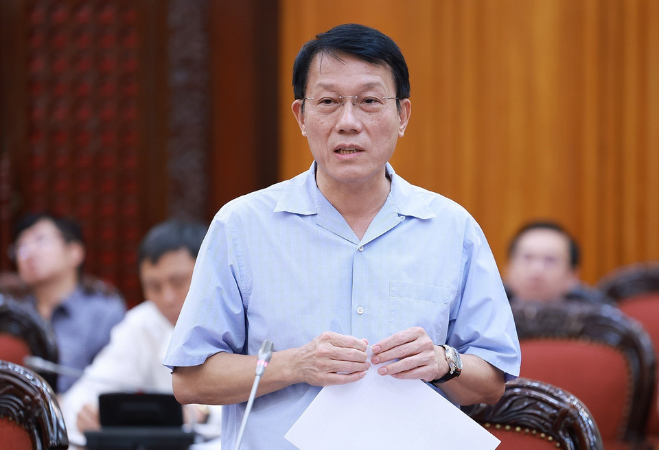 Bộ trưởng Bộ Công an Lương Tam Quang phát biểu. (Ảnh: Dương Giang/TTXVN)