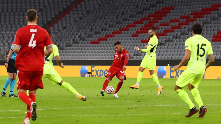 ...và họ có bàn thắng thứ 3 ở phút 66. (Nguồn: FcBayern)