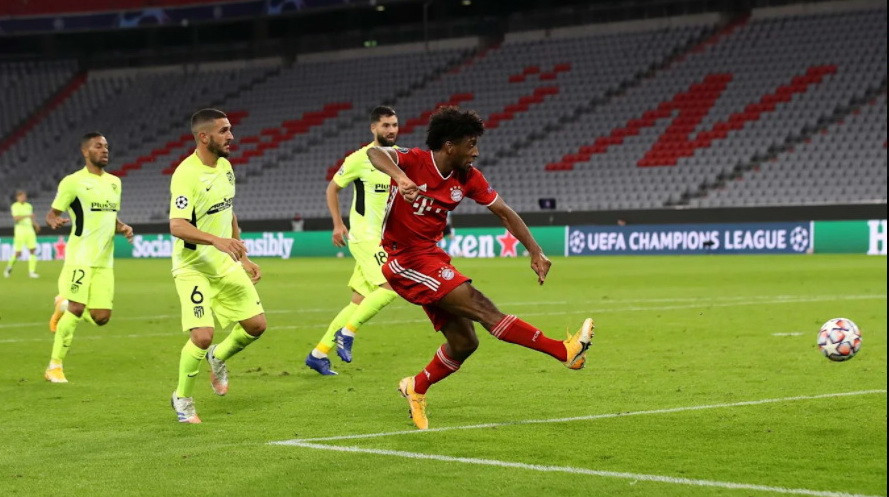 Chưa dừng ở đó, phút 72, Coman khép lại ngày thi đấu ấn tượng với cú đúp bàn thắng ở trận này. (Nguồn: FcBayern)