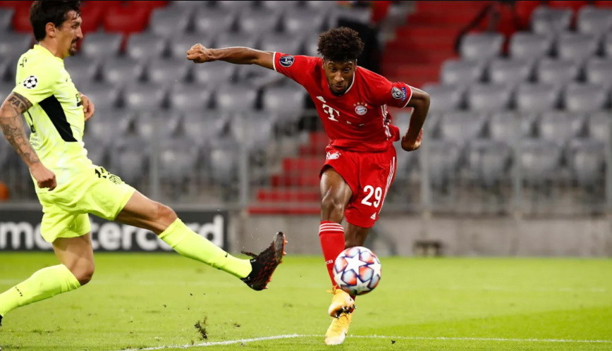 Anh chính là người ghi bàn thắng mở tỷ số Bayern ở phút 28. (Nguồn: FcBayern)