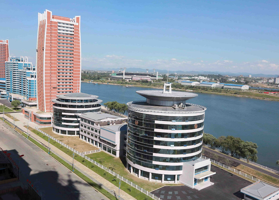 Khu tổ hợp nằm ở gần sông Taedong, thủ đô Bình Nhưỡng. (Nguồn: Reuters)