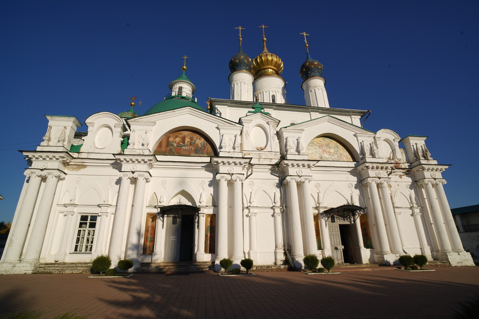 Nhà thờ Chính tòa Anna trong Tu viện Spaso-Yakovlevsky được lập năm 1389. (Ảnh: Bùi Duy Trinh/TTXVN)