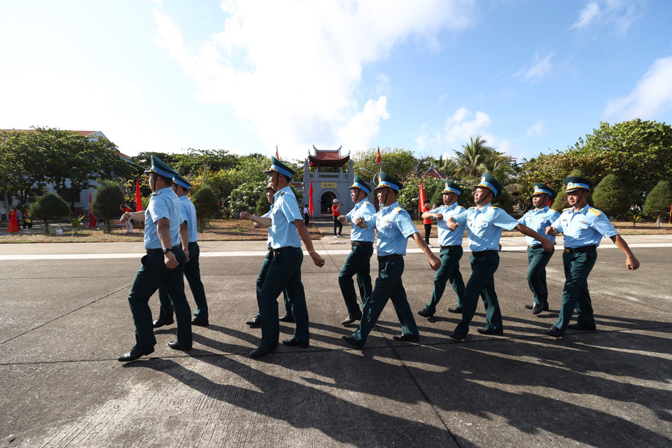 Việc giải phóng quần đảo Trường Sa đã thể hiện rõ ý chí quyết chiến, quyết thắng của Quân đội Nhân dân Việt Nam nói chung, của bộ đội Hải quân nói riêng, góp phần quan trọng vào chiến thắng vĩ đại của dân tộc “Giải phóng hoàn toàn miền Nam thống nhất đất nước.” (Ảnh: Vietnam+)