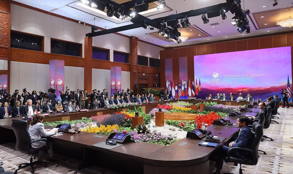 Quang cảnh Hội nghị Cấp cao ASEAN-Hoa Kỳ lần thứ 11. (Ảnh: Dương Giang/TTXVN)