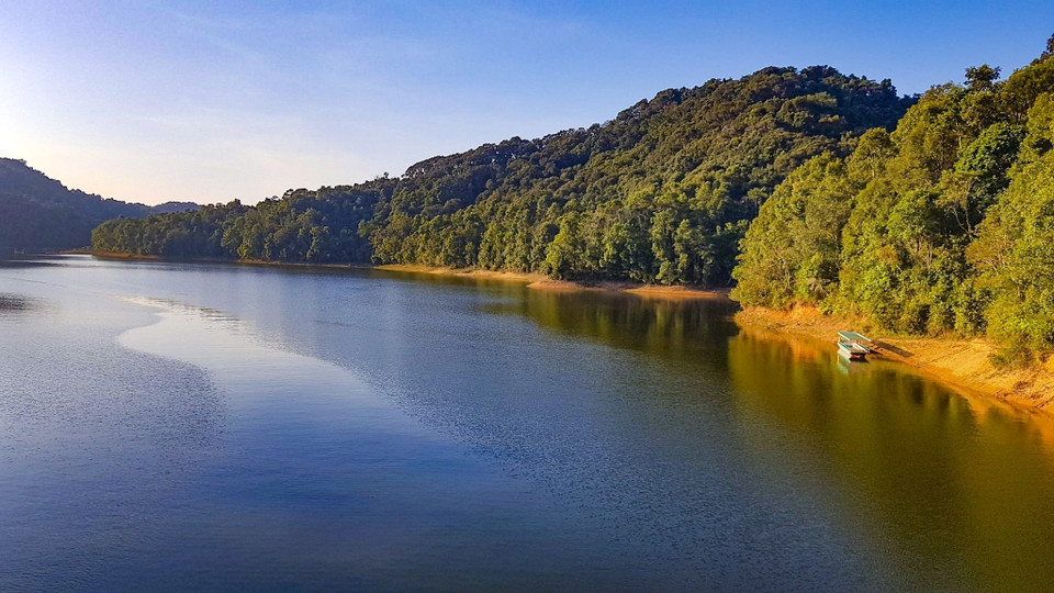 Cảnh đẹp như mùa Thu châu Âu. (Ảnh: Phan Tuấn Anh/TTXVN)