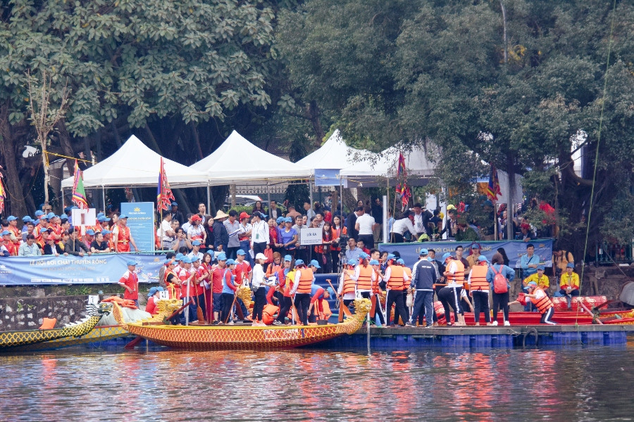 Lễ hội này được Ủy ban Nhân dân thành phố Hà Nội phối hợp cùng với Vietnam Airlines tổ chức. (Ảnh: Việt Hùng/Vietnam+)