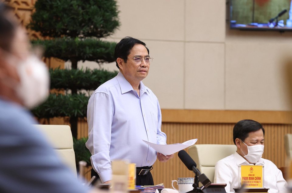 Hội nghị lần này được kết nối tới các điểm cầu tại 63 tỉnh, thành phố trực thuộc Trung ương, 705 quận, huyện, thị xã, thành phố và 9.043 xã, phường, thị trấn trong cả nước. (Ảnh: Dương Giang/TTXVN)