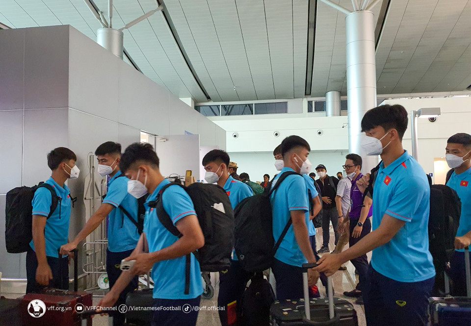 Mục tiêu của U22 Việt Nam tại SEA Games 32 là bảo vệ tấm huy chương Vàng môn bóng đá nam. (Nguồn: VFF)