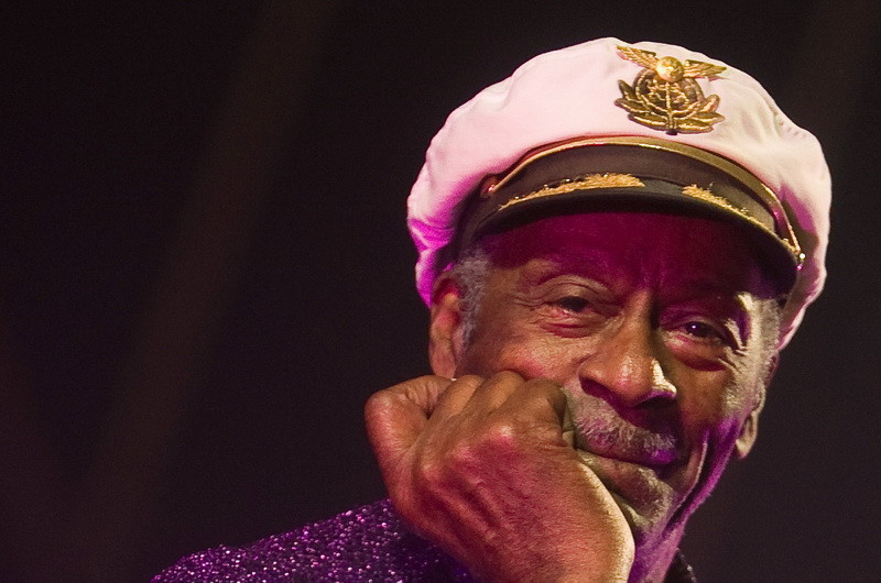 Chuck Berry trong một sự kiện âm nhạc tại Burgos, Tây Ban Nha tháng 11/2007. (Nguồn: Reuters)