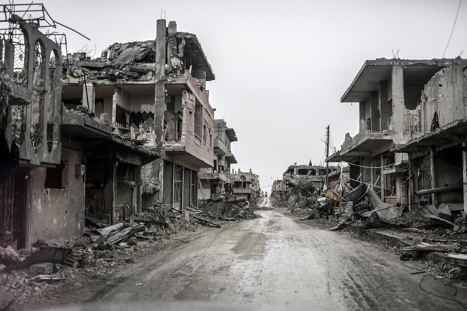 Một con đường hoang vắng. (Nguồn: AFP)