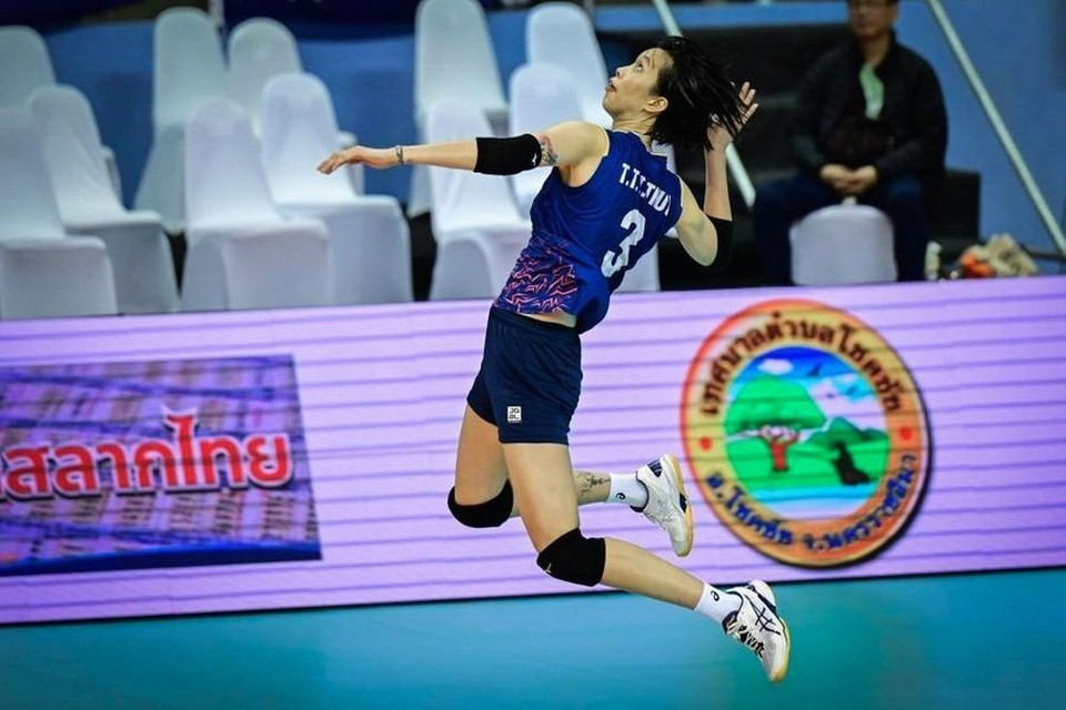 Chủ công Thanh Thúy, Đội tuyển Bóng chuyền Nữ Việt Nam góp công lớn trong trận thắng Đội tuyển Nữ Australia 3-0 tối 3/9. (Ảnh: TTXVN phát)