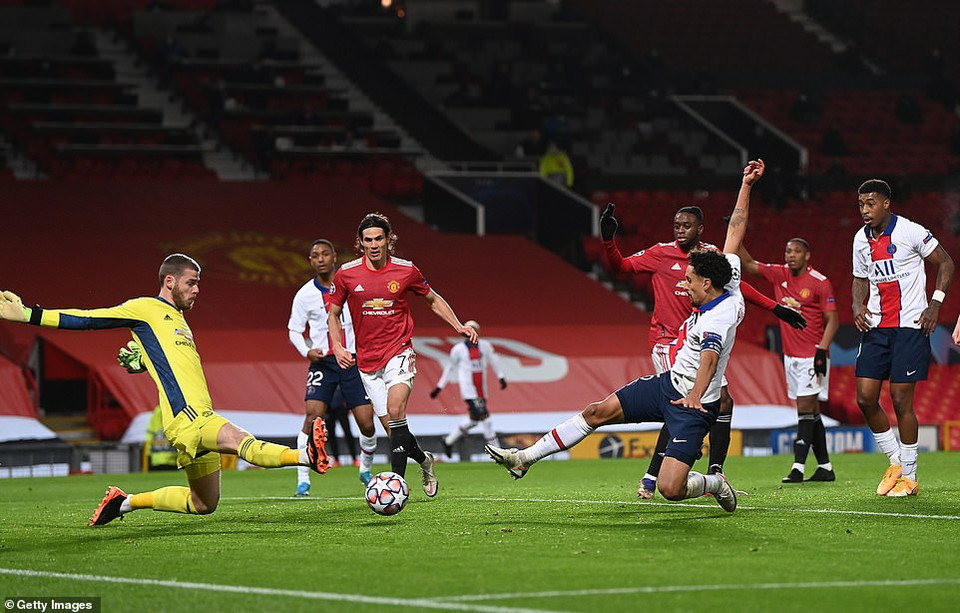 Phung phí cơ hội, M.U đã phải trả giá với bàn thua ở phút 69. (Nguồn: Getty Images)