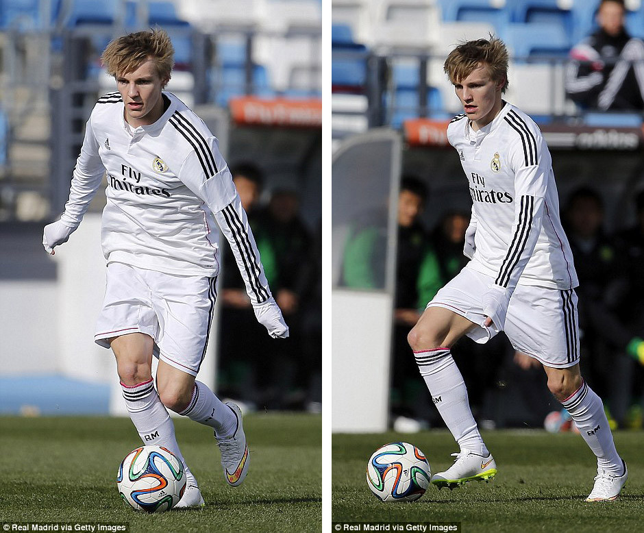 Ở trận đấu này, Odegaard đã có 2 đường chuyền thành bàn.