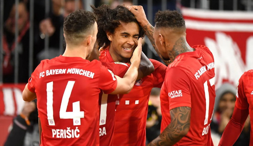 ...và đây là bàn thứ 2 của Zirkzee trong hai trận và đều chỉ ít phút sau khi được tung vào sân từ băng ghế dự bị. (Nguồn: fcbayern)