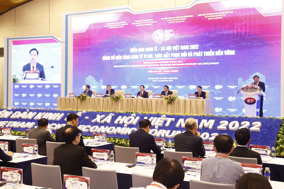 Quang cảnh phiên toàn thể. (Ảnh: Doãn Tấn/TTXVN)