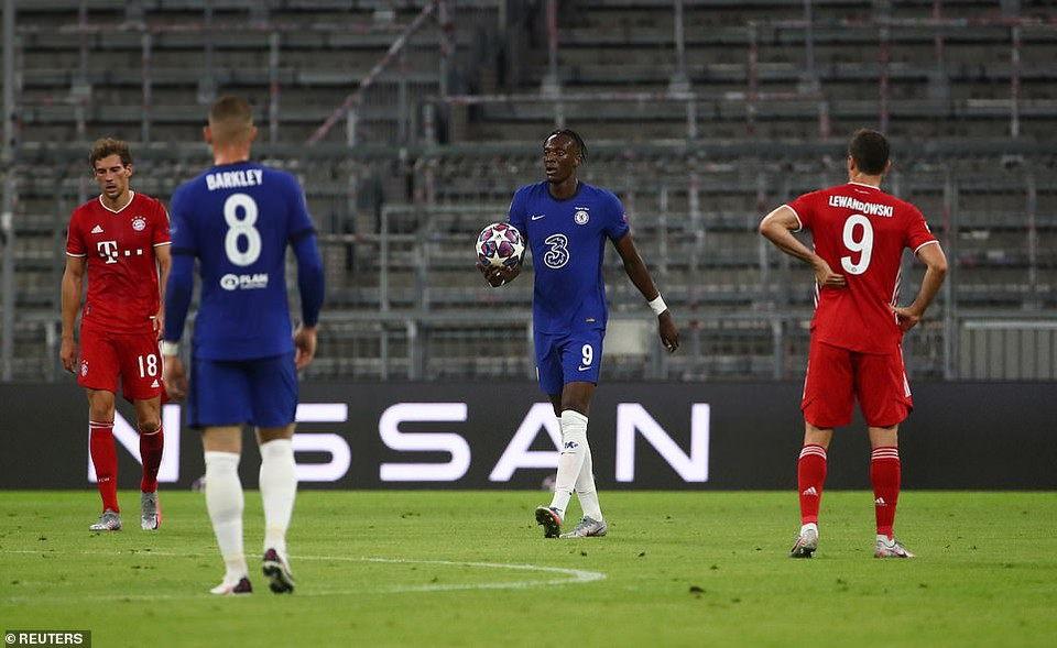 Tuy nhiên, đó là tất cả những gì mà The Blues có thể làm được ở trận này.