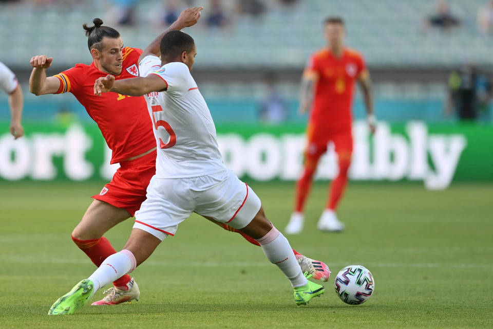 Trận đấu giữa Thụy Sĩ và Xứ Wales đã diễn ra không thực sự hấp dẫn như mong đợi của người hâm mộ trong 45 phút đầu tiên. (Nguồn: AFP)