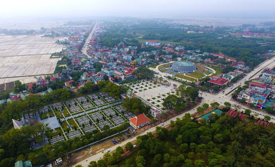  Một góc thành phố Điện Biên Phủ hôm nay. (Ảnh: Xuân Tư/TTXVN) 