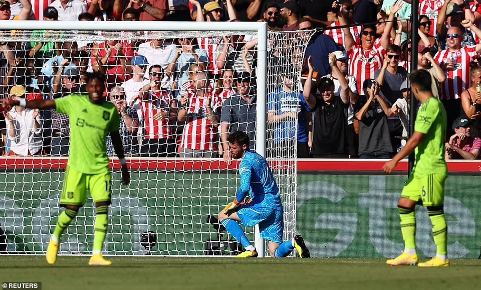 Hai thất bại liên tiếp khiến M.U rơi xuống đáy bảng xếp hạng. (Nguồn: Reuters)