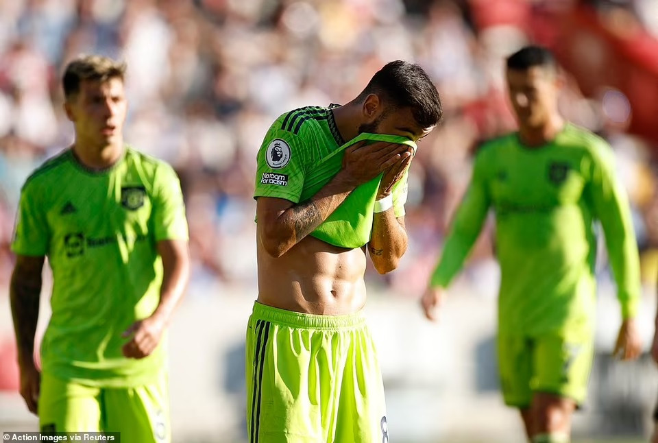 Sau trận thua Brighton, Manchester United tiếp tục gây thất vọng khi nhận thảm bại 0-4 trước Brentford tại vòng 2 Premier League. (Nguồn: Reuters)