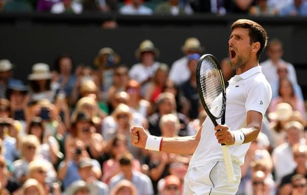 ...và đối thủ tiếp theo của 'tàu tốc hành' sẽ là Novak Djokovic.