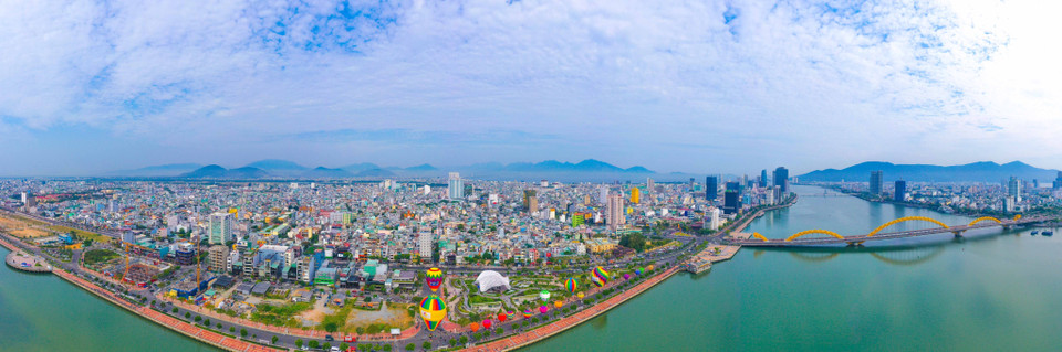 Một góc Thành phố Đà Nẵng. (Ảnh: Trần Lê Lâm/TTXVN)