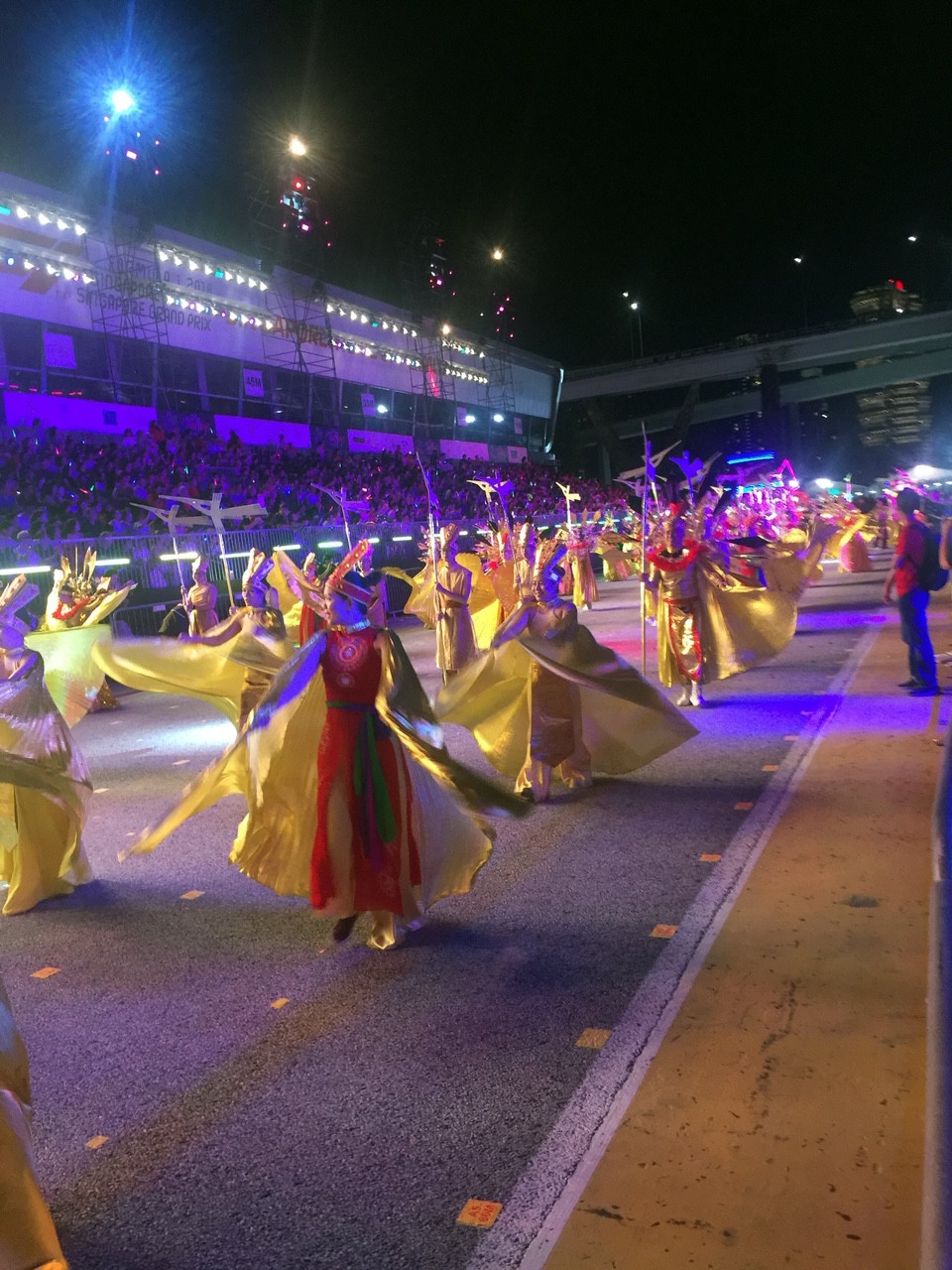 Các nghệ sỹ Việt Nam tham dự Lễ hội Chingay 2019. (Nguồn: CTV)